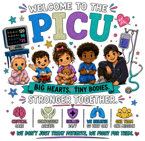 Welcome to the PICU shirt design